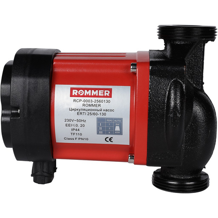 Насос циркуляционный ROMMER ERTI 25/6-130
